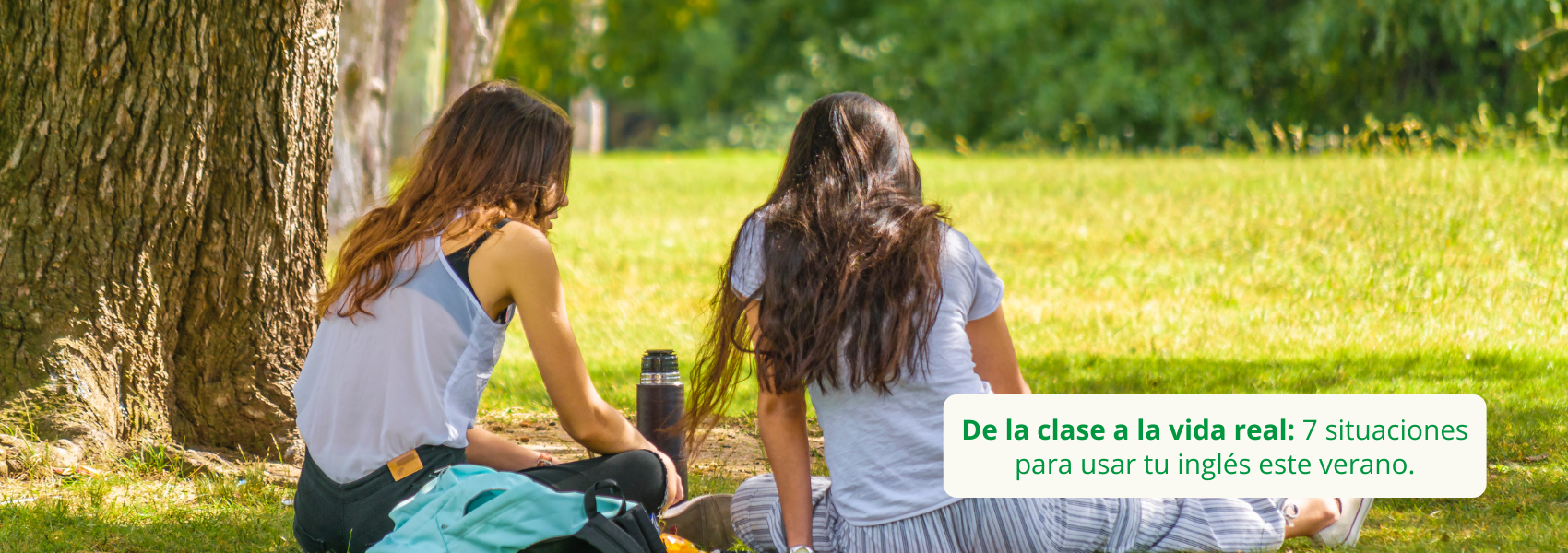 practicar inglés en verano